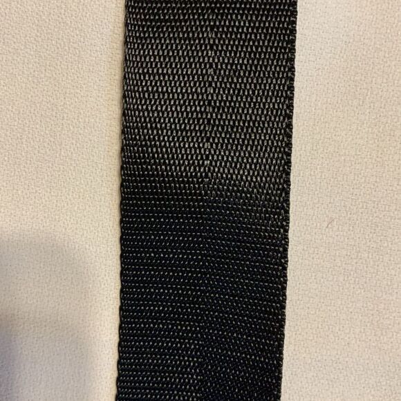 Soyater multi zipper compartment crossbody novelty nylon bag w/butterfly detail. - Picture 8 of 12